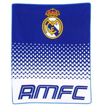 Load image into Gallery viewer, Real Madrid Fleece Blanket
