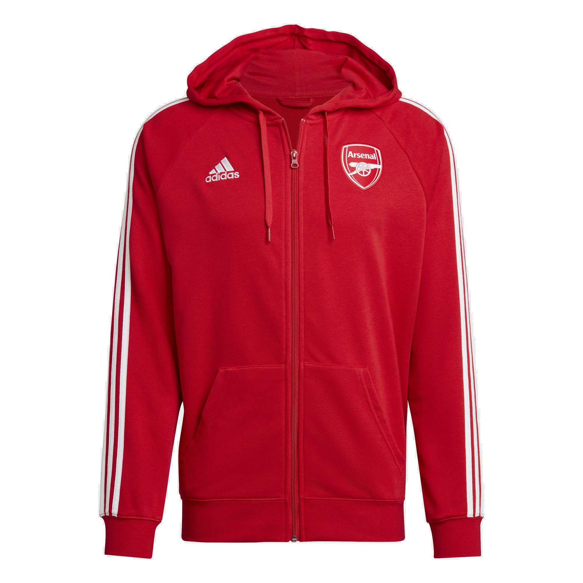 adidas Arsenal DNA 3-Stripes Full-Zip Hoodie 2022/23 – Eurosport