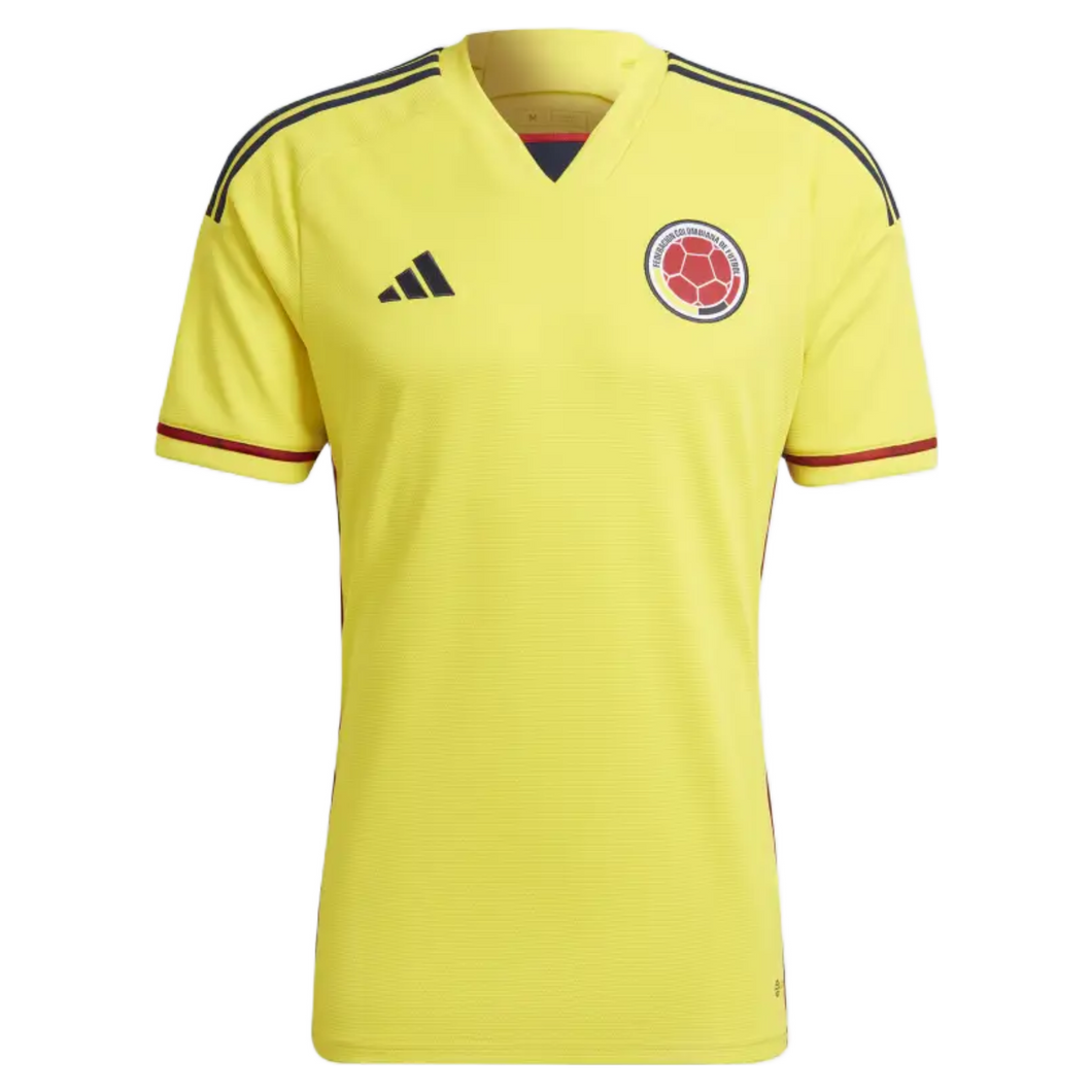 adidas Colombia Home Soccer Jersey 2022 23 Eurosport Soccer Stores