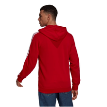 Load image into Gallery viewer, adidas FC Bayern 3-Stripes Full-Zip Hoodie

