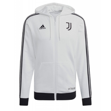 Load image into Gallery viewer, adidas Juventus 3-Stripes Full-Zip Hoodie
