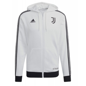 adidas Juventus 3-Stripes Full-Zip Hoodie