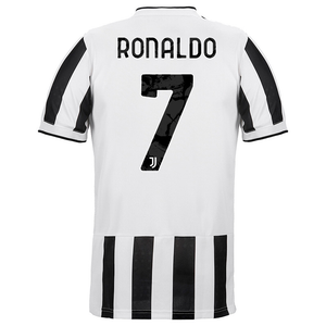 adidas Juventus Ronaldo 7 Home Jersey 2021/22
