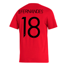 Load image into Gallery viewer, adidas Manchester United B.Fernandes 18 Player Tee
