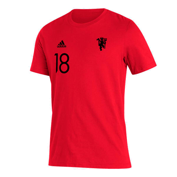 adidas Manchester United B.Fernandes 18 Player Tee – Eurosport