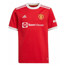 Load image into Gallery viewer, adidas Manchester United Youth Home Jersey 2021/22
