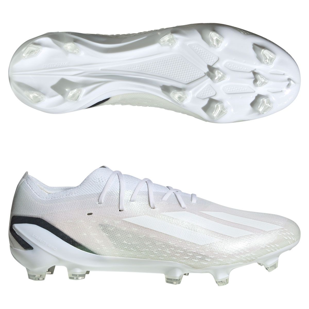 adidas X Speedportal.1 FG Soccer Cleats White Eurosport Soccer