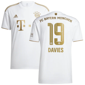 Alphonso Davies Bayern Munich Away Jersey 2022/23