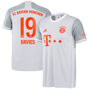 adidas FC Bayern Alphonso Davies Away Jersey