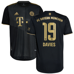 Alphonso Davies Bayern Away Jersey 2021/22