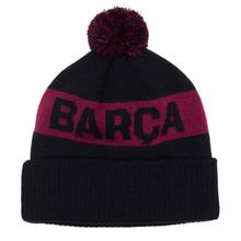 Load image into Gallery viewer, FC Barcelona Pom Beanie

