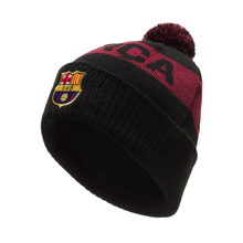 Load image into Gallery viewer, FC Barcelona Pom Beanie
