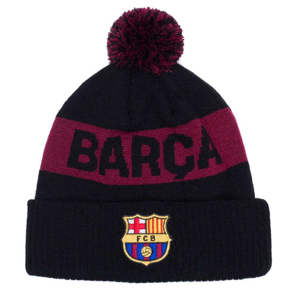 FC Barcelona Pom Beanie