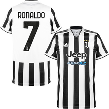 Load image into Gallery viewer, adidas Juventus Ronaldo 7 Home Jersey 2021/22
