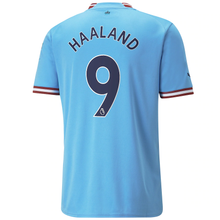 Load image into Gallery viewer, Manchester City Home Jersey 2022/23 Haaland 9
