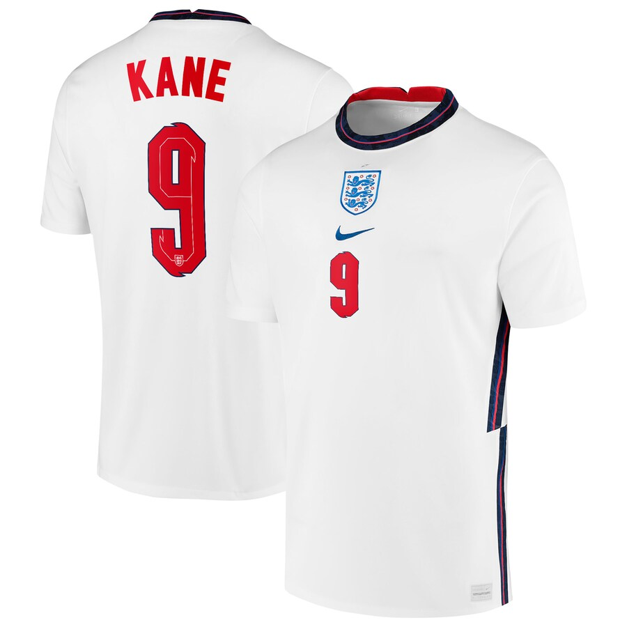 Nike England Home Jersey 2021 Kane 9