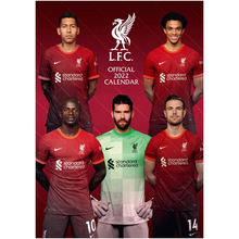 Load image into Gallery viewer, Liverpool Official 2022 Calendar
