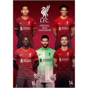 Liverpool Official 2022 Calendar