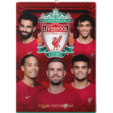 Load image into Gallery viewer, Liverpool Official 2023 Calendar
