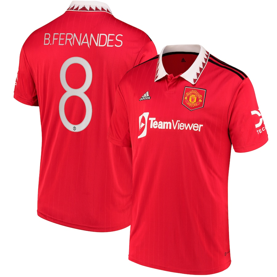 Bruno Fernandes Manchester United Home Jersey 2022/23 – Eurosport