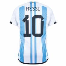 Load image into Gallery viewer, Lionel Messi Argentina Home Jersey World Cup 2022
