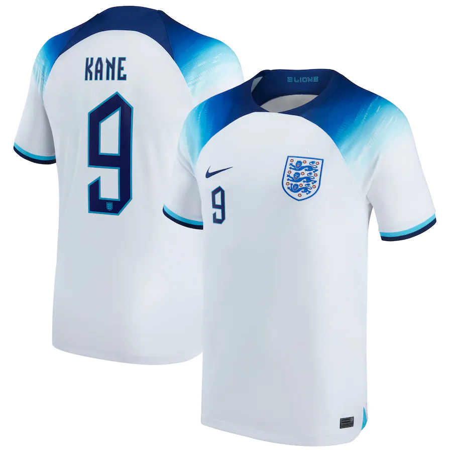 Harry Kane England Home Jersey 2022 23 Eurosport Soccer Stores