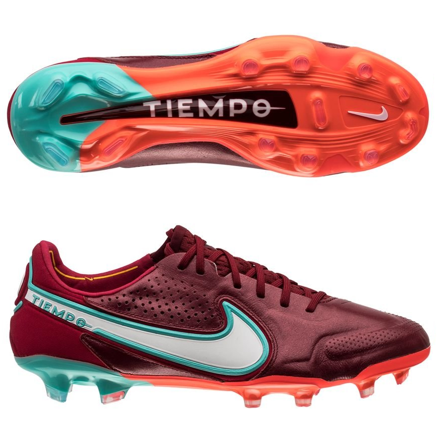 Nike Tiempo Legend 9 Elite FG Cleats Team Red Eurosport Soccer Stores