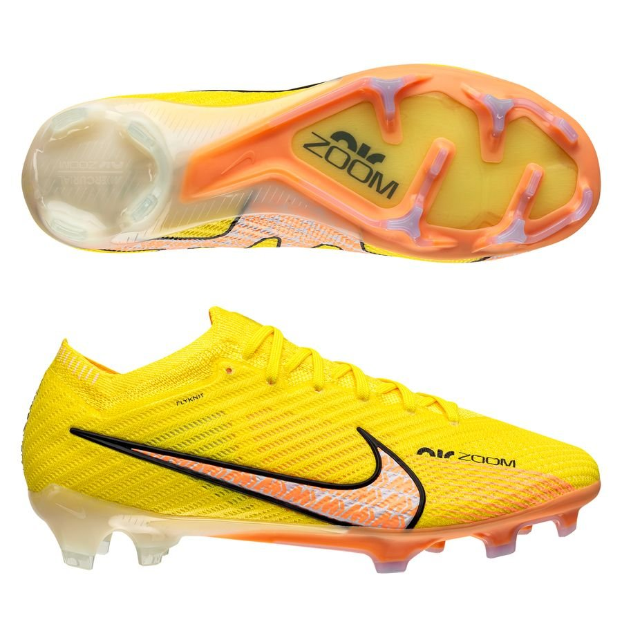 Nike soccer top cleats yellow