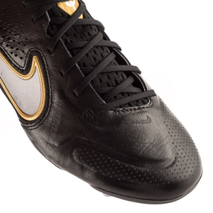 Nike Tiempo Legend 9 Elite FG Cleats Black Gold Eurosport