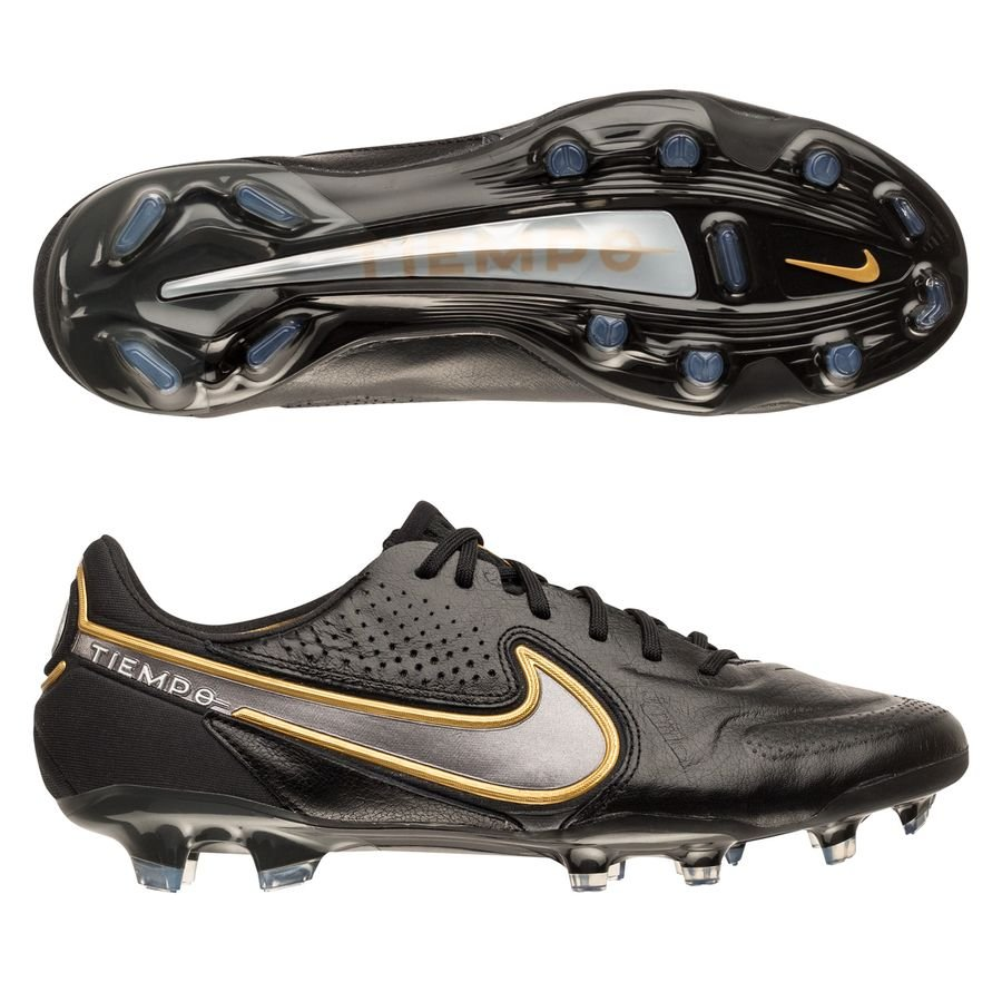 Seraph tijdschrift dinsdag Nike Tiempo Legend 9 Elite FG Cleats Black & Gold – Eurosport Soccer Stores