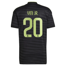 Load image into Gallery viewer, Real Madrid Third Jersey 2022/23 Vini Jr 20
