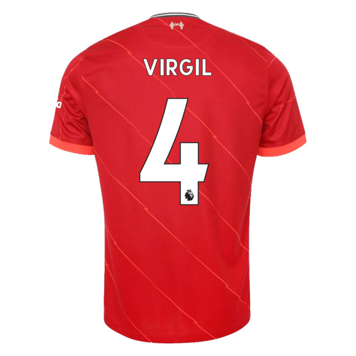 Liverpool Home Jersey 2021/22 Virgil 4